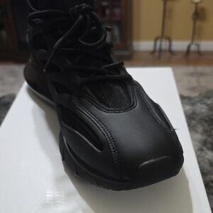 Conzuri Vexors Midnight Mens Black Shoes Size 10 Add 2.5 Inches To Your Height